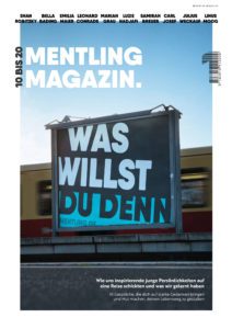 Coverbild Mentling Magazin Nr. 1